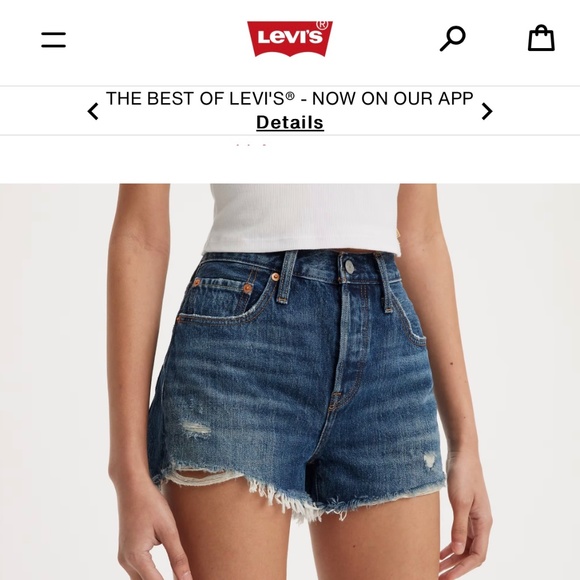 Levi's 501 shorts - Picture 2 of 5